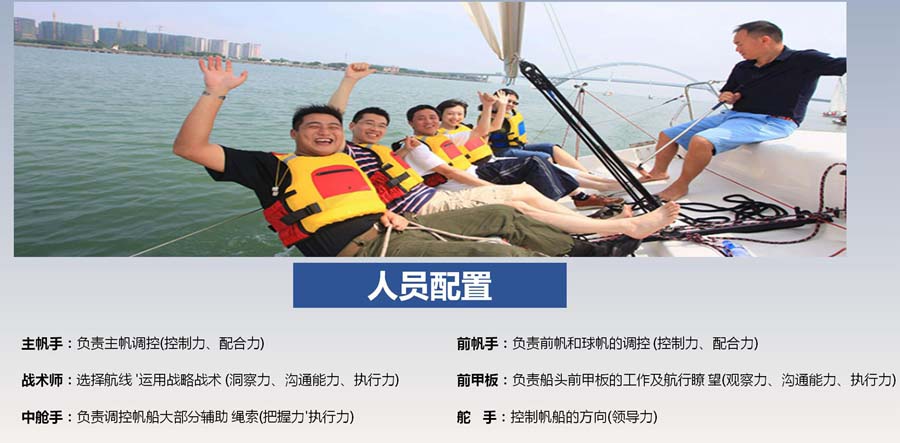 帆船体验拓展